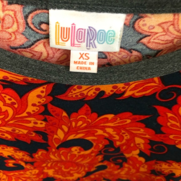 LuLaRoe baseball tops xs  bundle of 3 - Picture 6 of 8